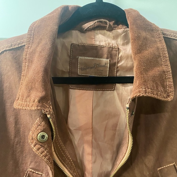 Universal thread brown/rust utility jacket sz L Women's - Picture 6 of 12